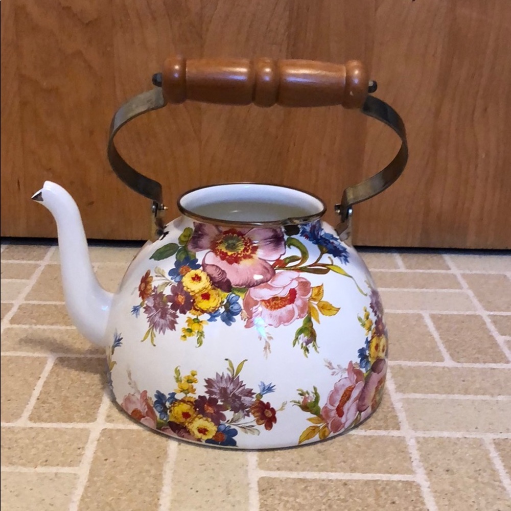 Makenzie childs flower tea pot